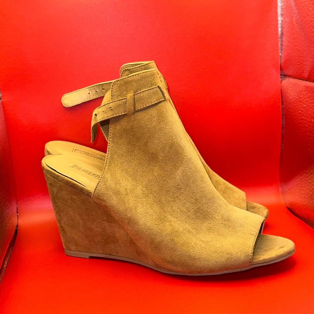 Suede Wedges